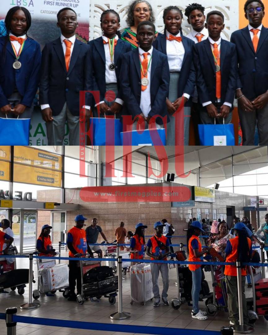 ZonePresse_'s tweet photo. 🤖🥈 Aéroport FHB d'Abidjan | Les treize étudiants de l'International Bilingual Schools of Africa (IBSA) sont en route pour Dallas (USA) pour prendre part à la phase finale du Championnat du Monde de Robotique VEX (VEX Robotics World Championship), une compétition reconnue par le Livre Guinness des records comme la plus grande compétition de robotique dans le monde, qui se tiendra du 25 Avril au 4 Mai 2023🚀

Âgés entre 11 et 16 ans, ils ont représenté la Côte d'Ivoire au concours panafricain de robotique "Pan African Robotics Competition" (PARC) et sont arrivés deuxièmes à l'échelle continentale🏆

Ils embarquent cette nuit.

Bonne chance à nos CHAMPIONS🤞🇨🇮
