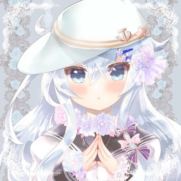 艦これ「艦これ10周年おめでとうございます!嫁艦のヴェールヌイと山風を再掲〜。#艦これ1」|黒霧のイラスト