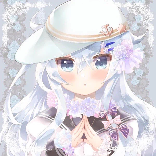 艦これ10周年おめでとうございます!嫁艦のヴェールヌイと山風を再掲〜。#艦これ10周年#艦これ 
