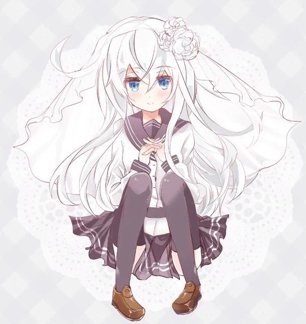艦これ10周年おめでとうございます!嫁艦のヴェールヌイと山風を再掲〜。#艦これ10周年#艦これ 