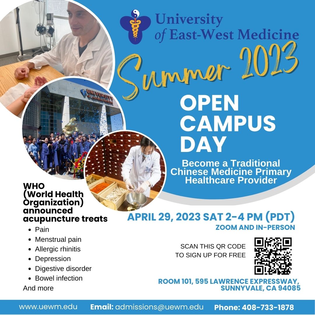 UEWM's tweet photo. See you at the Open Campus Day on April 29th, Saturday. There will be snacks and people who are inspired to provide the best natural healthcare for patients and themselves. 🙂 https://t.co/CD17enxhUk