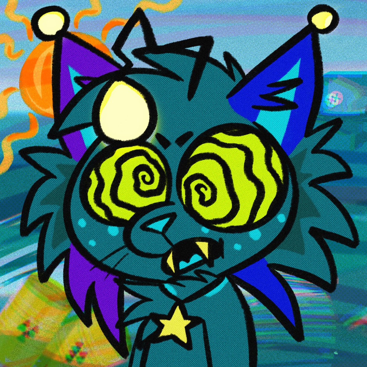 SPARKLEDOGCORE's tweet photo. @Dimkat_Tarts Happy earth day 🙂🌎🙃 https://t.co/4rVvFohNCn