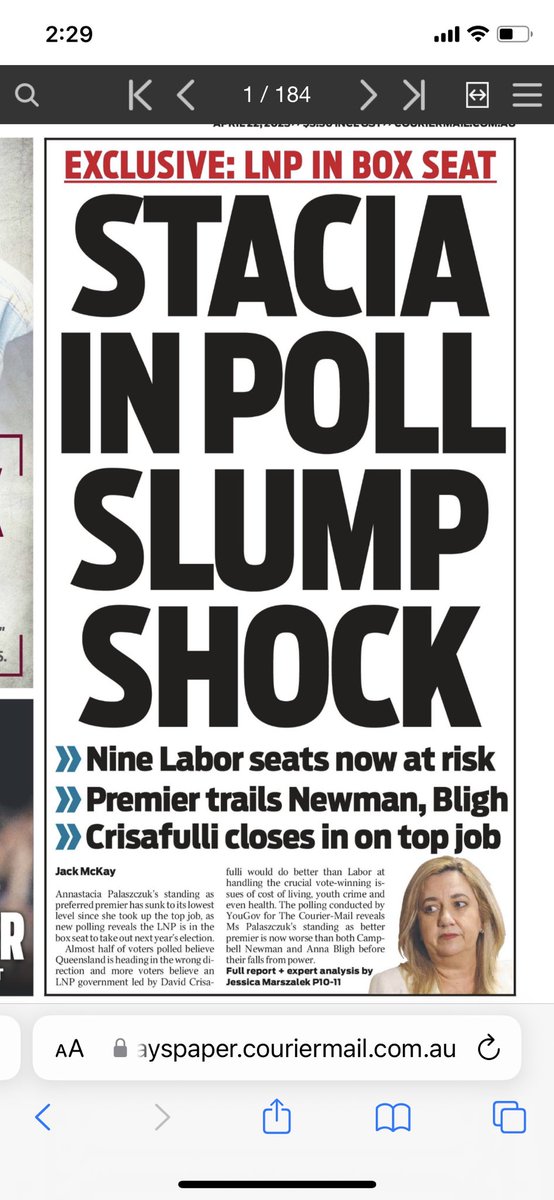 QbccSecrets's tweet image. Hi @AnnastaciaMP 👋 Will you blame @CampbellNewman for you &amp;amp; your @QLDLabor govt’s plummeting approval rating too? Resign #dud #corruption #Premiere #checkedout #knivesout #zerointerest #thevibe #qldpol