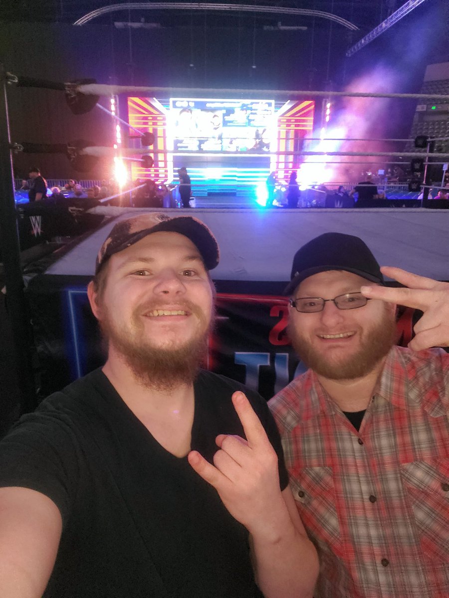 averylehner's tweet image. Thank you brother #WWEFortWayne