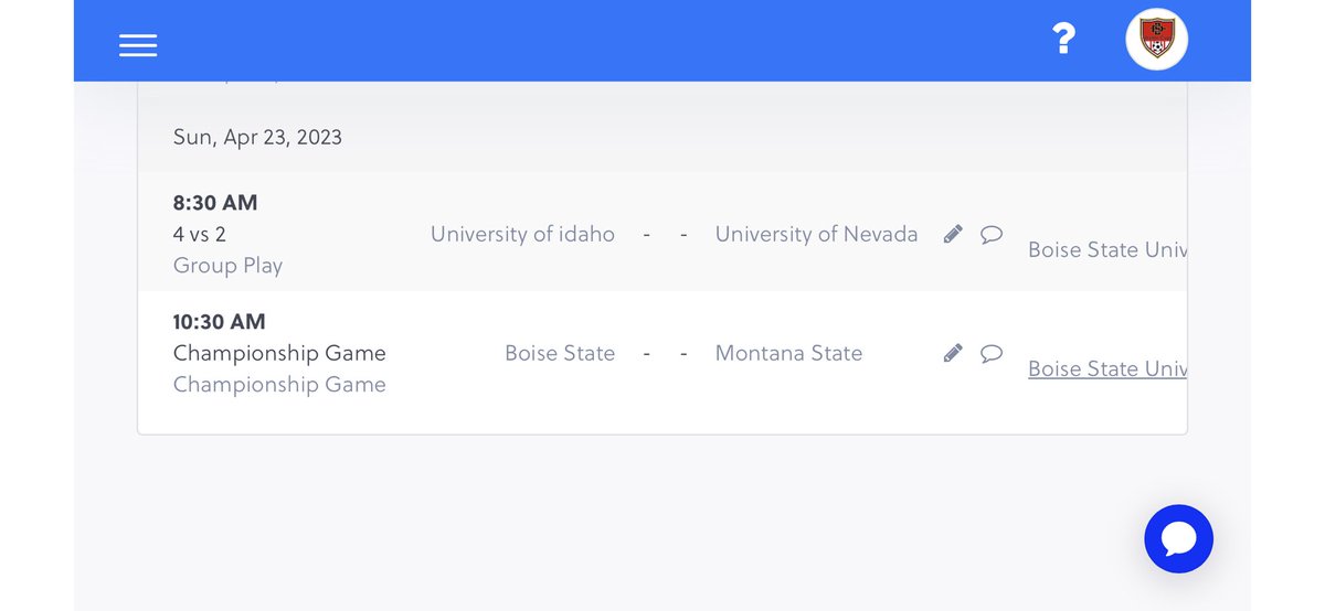aztec_cup's tweet photo. Directors Cup BSU final is set for tomorrow. Best of luck to all teams. https://t.co/ZqGdlok0ZC