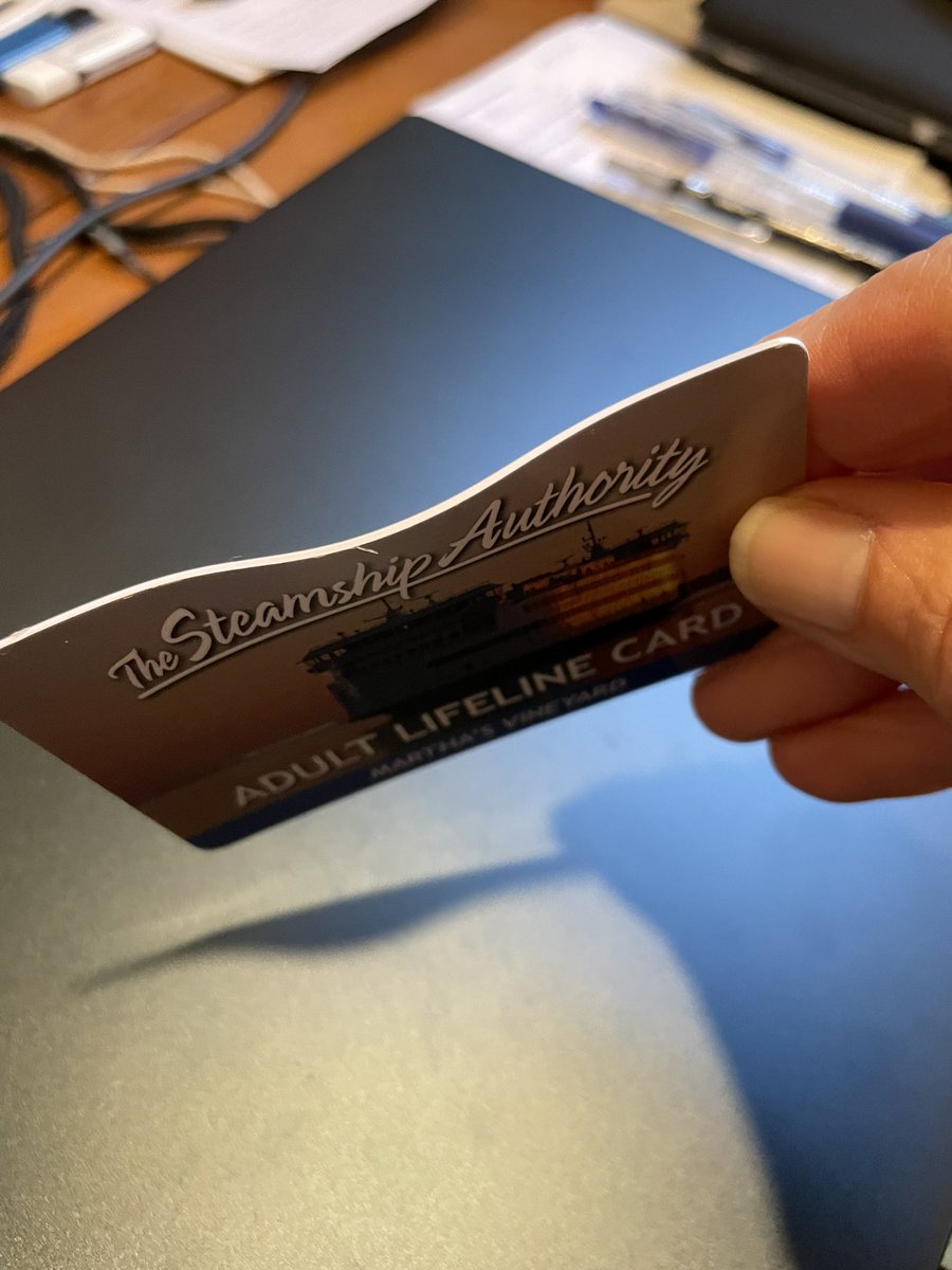 LysbethAbrams's tweet photo. @SteamshipMA Ummmmm I forgot to take my card out of my pocket and it went through the washer and dryer … will it still work? I think I have 22 rides left on it 😁 https://t.co/nUUqxdPjgO