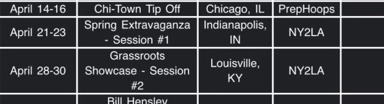 JJWill08_'s tweet photo. My schedule for the month of April #IllinoisAttack https://t.co/uCF1tq1m7v