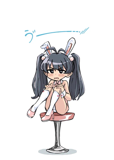 警戒心MAXうさぎ響ちゃん 