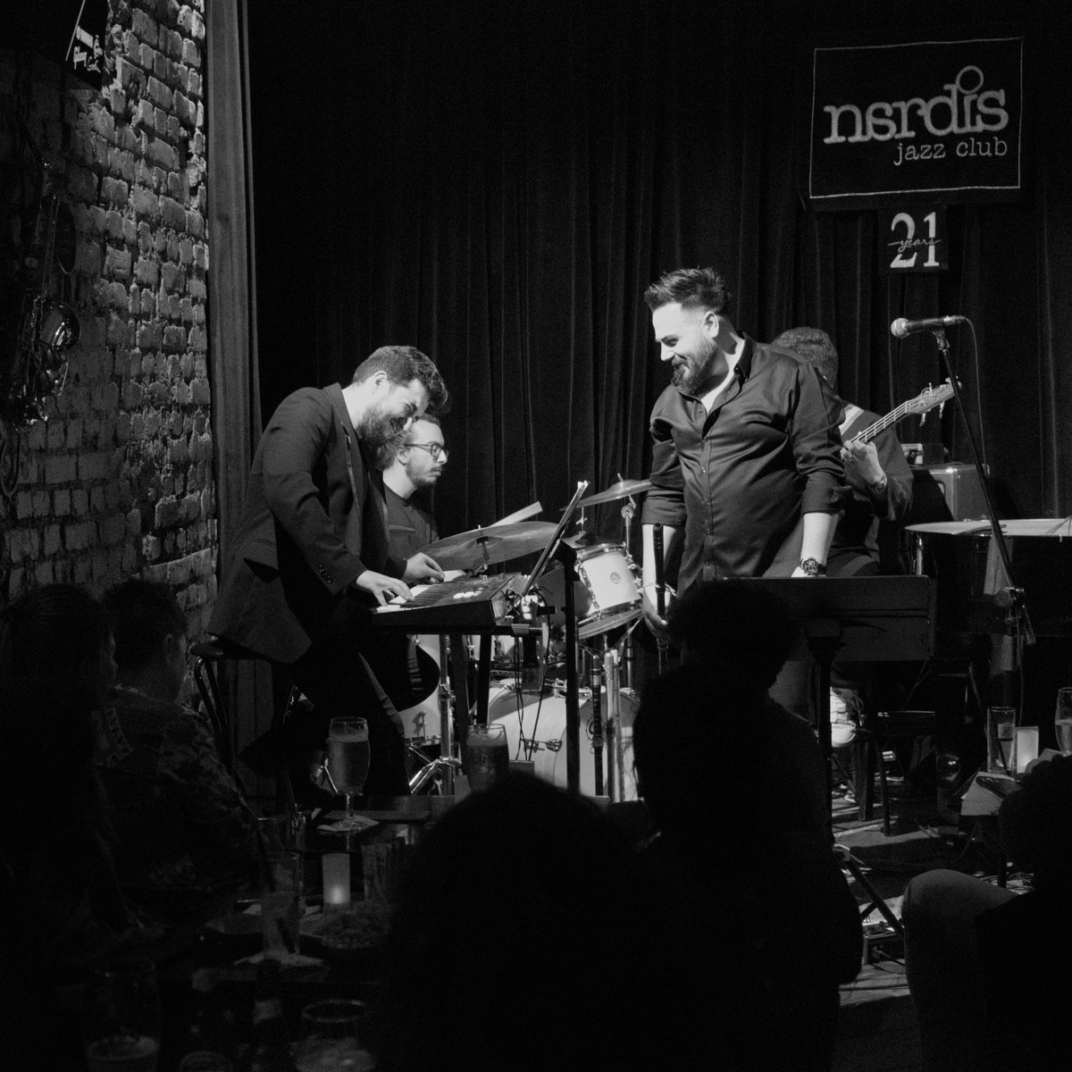 kapikoband's tweet photo. Last Tuesday we played at @nardisjazz in Istanbul. We would like to thank the Nardis Jazz Club family for being such great hosts each and every time and of course all our followers and new listeners for spending this great evening with us🥂🙏🏼 Love you all❤️ #KAPIKO #Nardis https://t.co/QvztkAyvIq