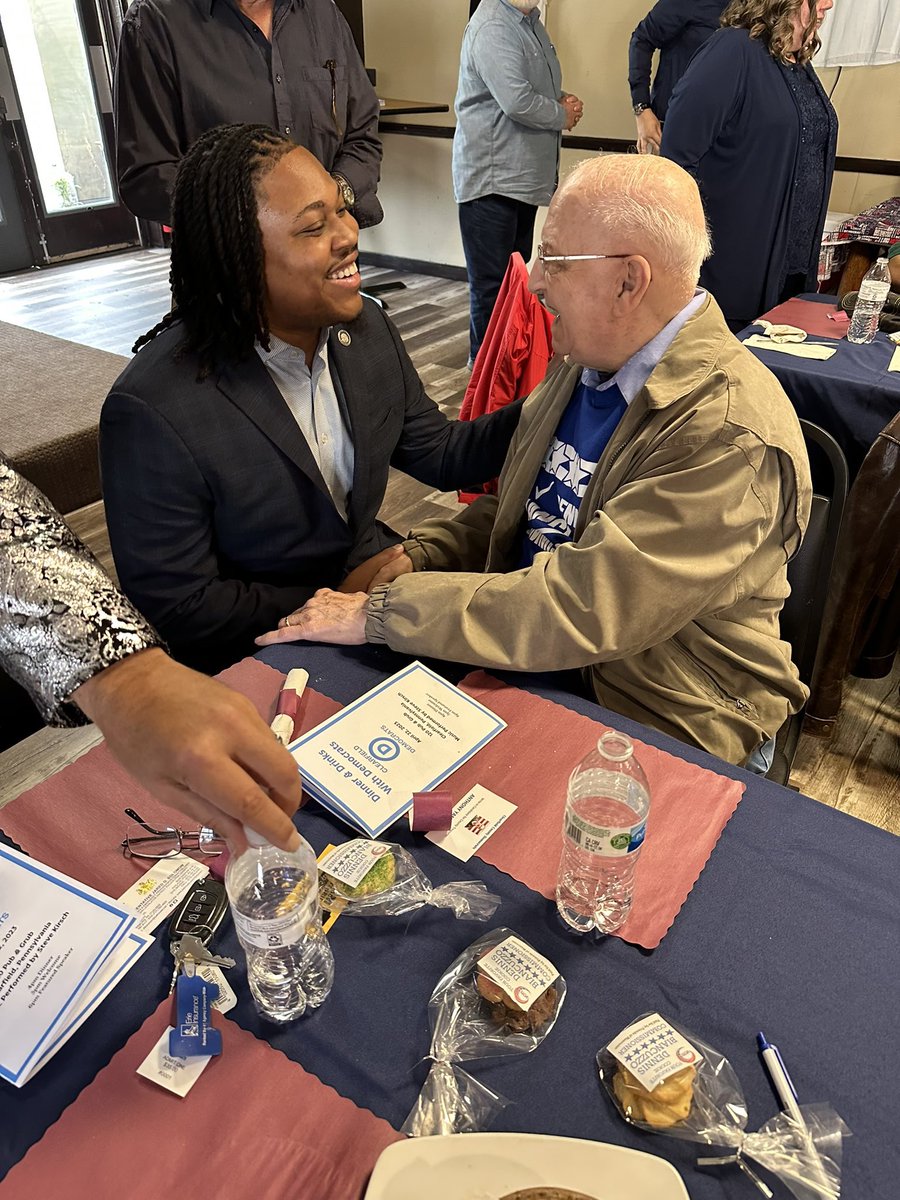 malcolmkenyatta's tweet photo. Clearfield County!  So happy to be back as the keynote speaker for the @ClearfieldDems spring event. The future of our commonwealth is tied together. 

Every community is worth fighting for! https://t.co/7SzJoKLxww