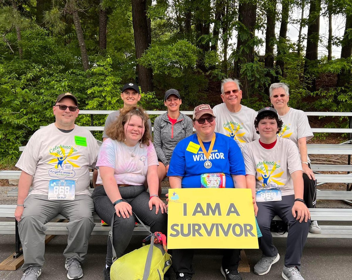 Spent this weekend helping causes that have helped us these last 9 years. Last night it was a fundraiser for the NC State chapter of kesem.org and this morning we “ran” the angelsamongus.org 5K. Big thanks to our friends Kristin &amp; Jerrod for joining us again!