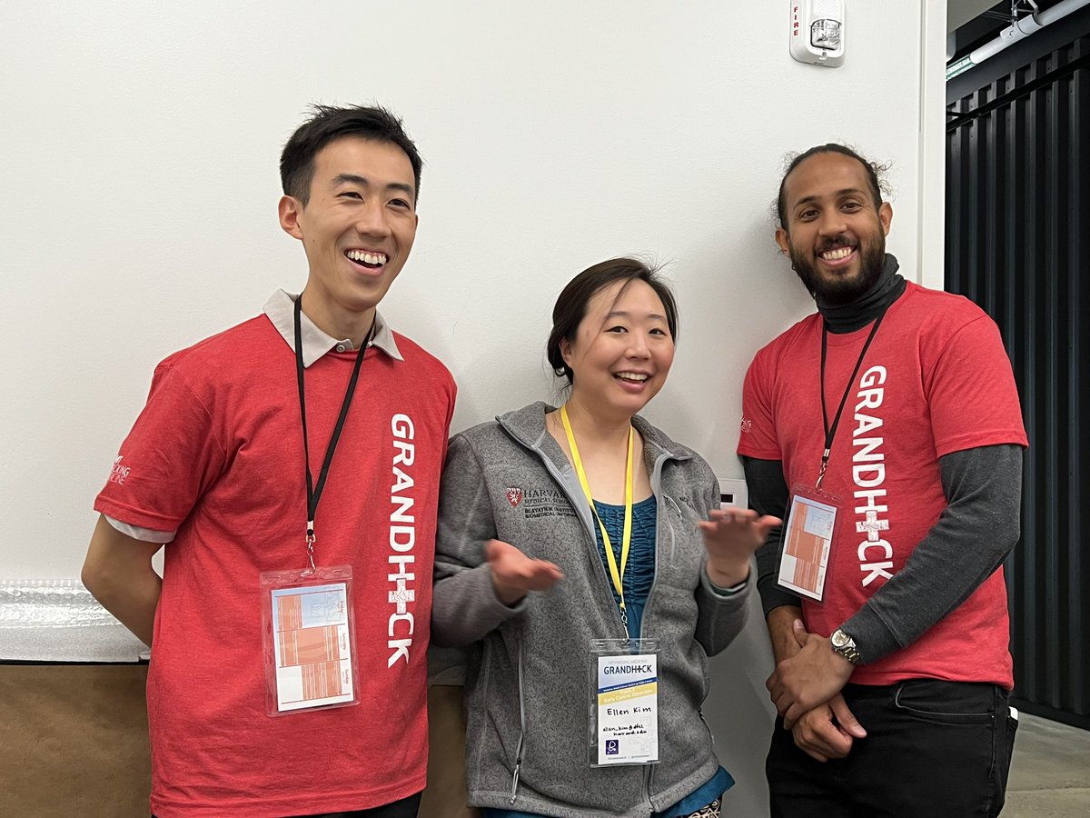 chencao's tweet photo. It’s @mithackmed #GrandHack23 weekend! Action packed day spent at @enginexyz. Great seeing many @MassGenBrigham colleagues mentoring and participating in this 72-hour sprint! Special thanks to @Mass_Tech for including us!

@drewskiMD @EllenKimMD @markzhangdo @OzanUnluMD @freddytn https://t.co/Sm7k0FqdA4