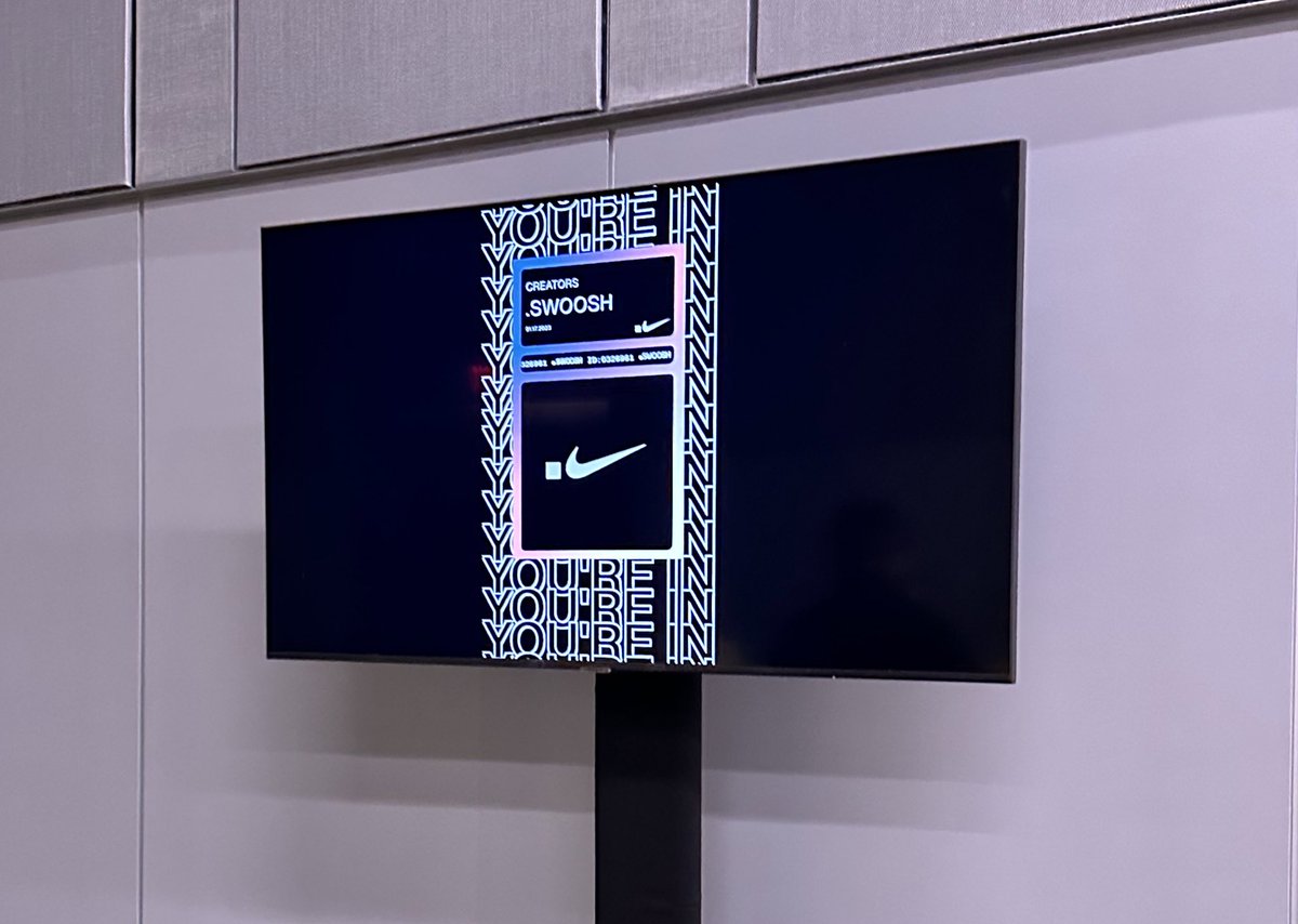 We minted our <a href="/dotSWOOSH/">.SWOOSH</a> #creators  #creatornations #nike cc: <a href="/nirkouris/">Nir Kourisᵍᵐ (Hap)</a> <a href="/RTFKTcreators/">RTFKT Creators</a> <a href="/RTFKT/">RTFKT</a> <a href="/nike/">Nike</a>