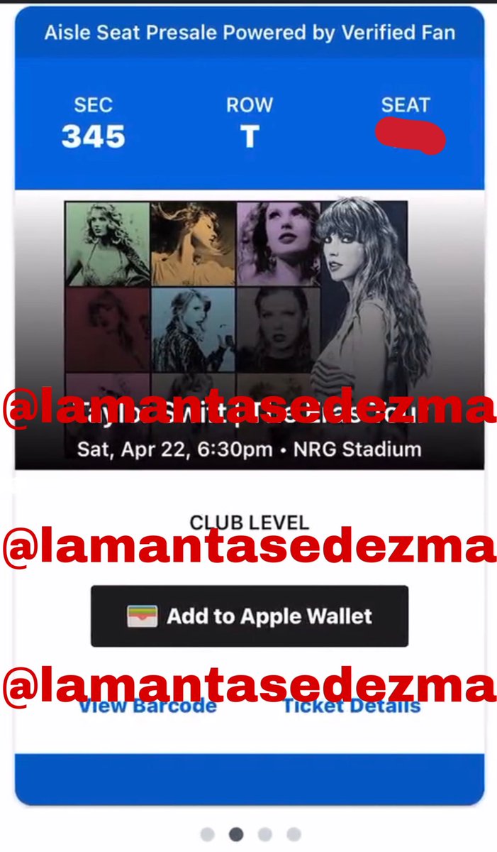 Eras Tour Resell tweet media