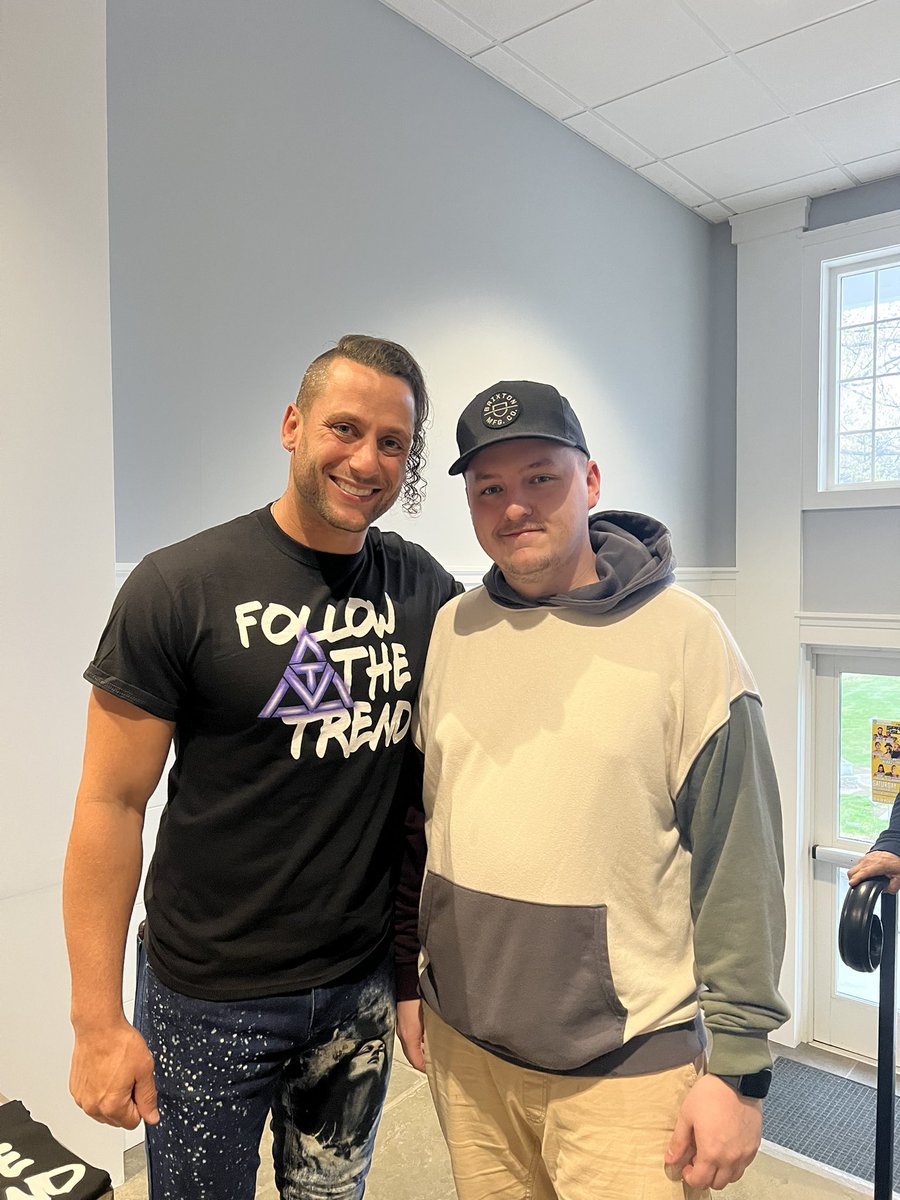 mevertsgg's tweet image. Met @MattTaven ‼️‼️ #SpringSlam @newwrestling1 #NEW