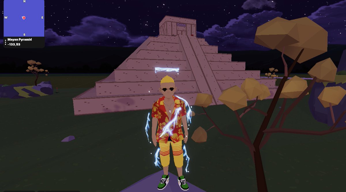 ExistentialNoHo's tweet photo. Ive always wanted to visit the #MayanPyramids. #Decentraland. https://t.co/JnkzggjXxI
