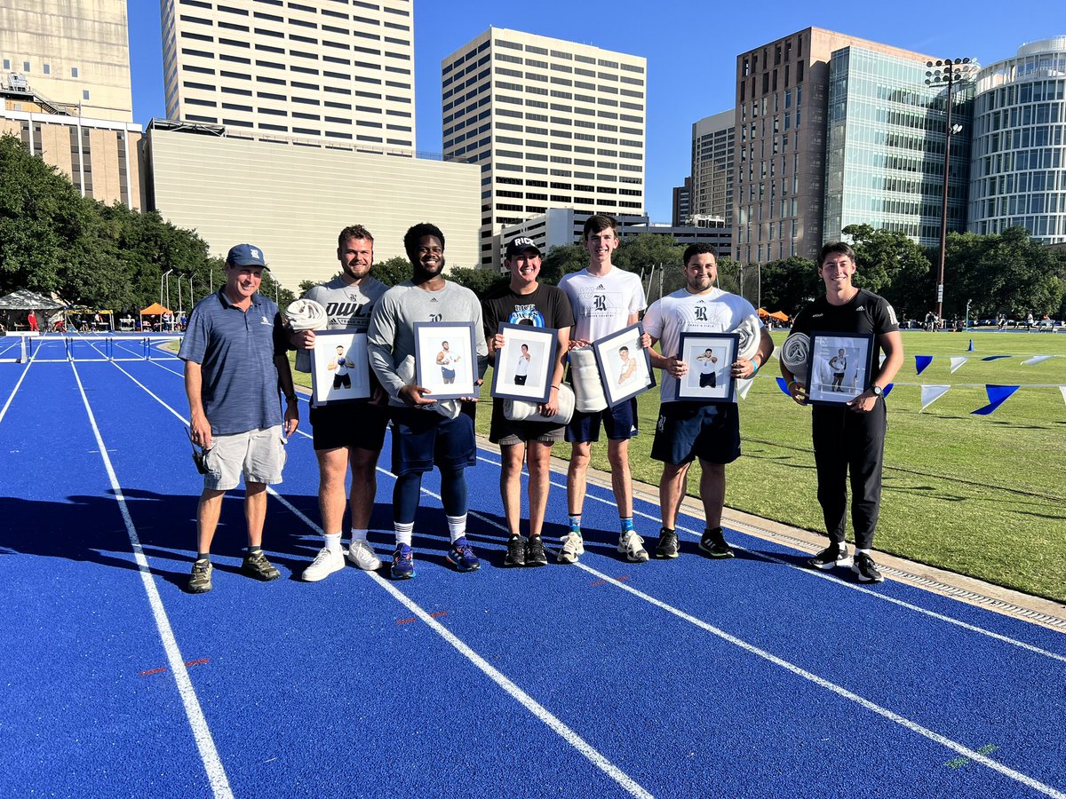 Rice TF & XC tweet media