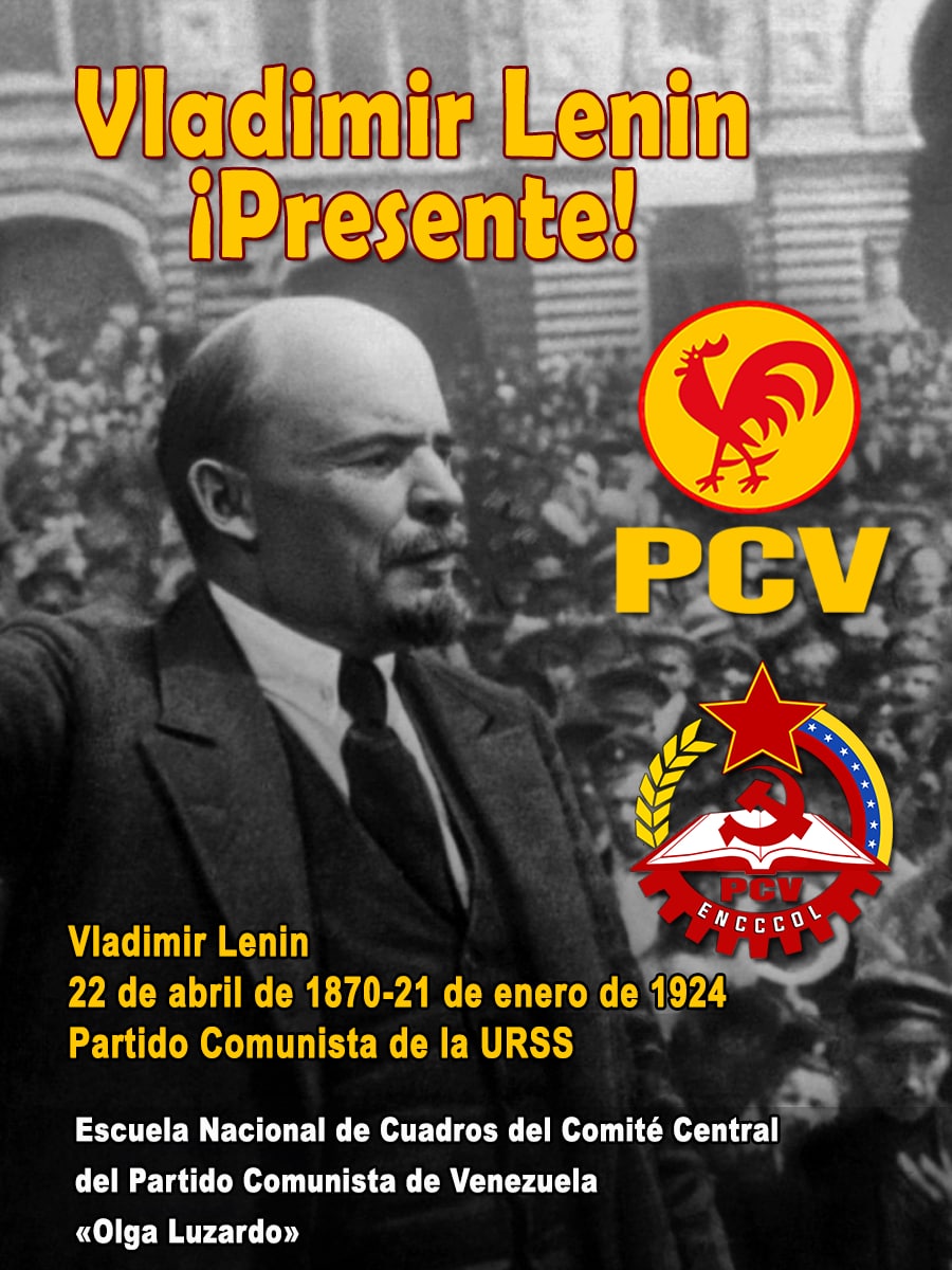 ENCCCOL's tweet photo. Tal día como hoy nacía el camarada Vladimir Lenin, continuador de la obra de Marx y Engels, guía del proletariado mundial y de toda la humanidad trabajadora, creador del marxismo de la época del imperialismo y de las revoluciones proletarias, fundador del primer Estado Socialista https://t.co/JGueNtPsoC