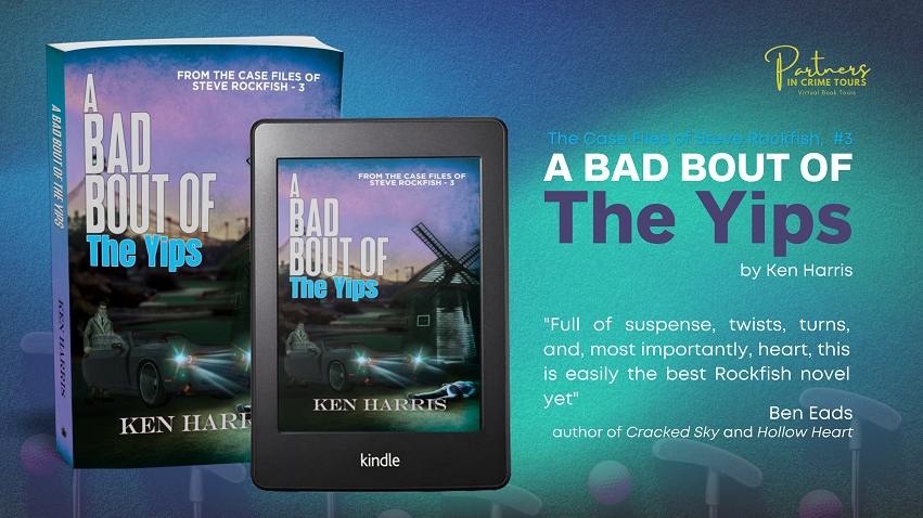 partnersincr1me's tweet photo. A Bad Bout of the Yips by @08025writes "is a good novel for readers who like a really tough hard boiled PI and crew." ~ @JoanPNienhuis 
https://t.co/7SIfiiYhWt 
#BookRecommendation #PageTurner #thriller #CrimeFiction #KenHarris #MustRead #BookLovers #BlackRoseWriting https://t.co/4IHHYBsfgy