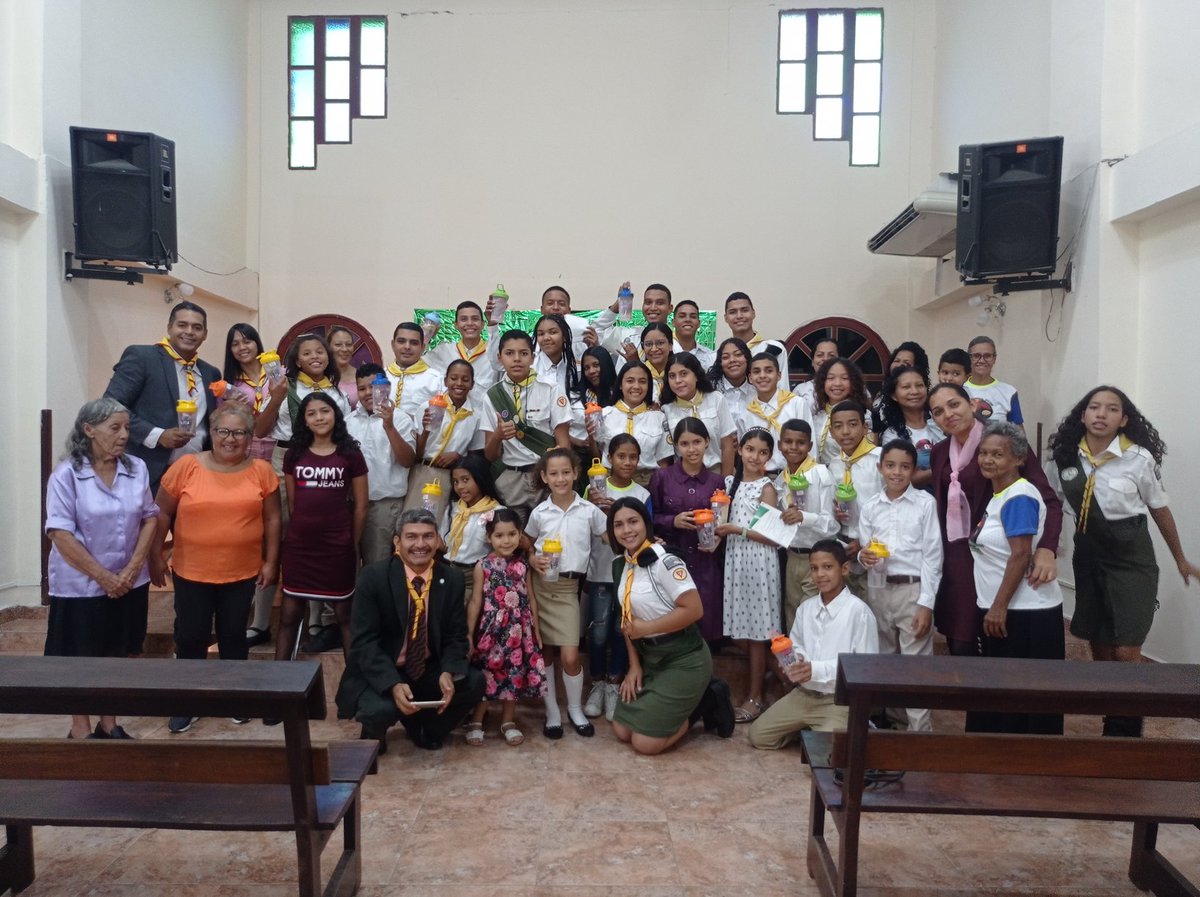 Foto oficial del recuento de Camporee "SOMOS VENCEDORES" 2023