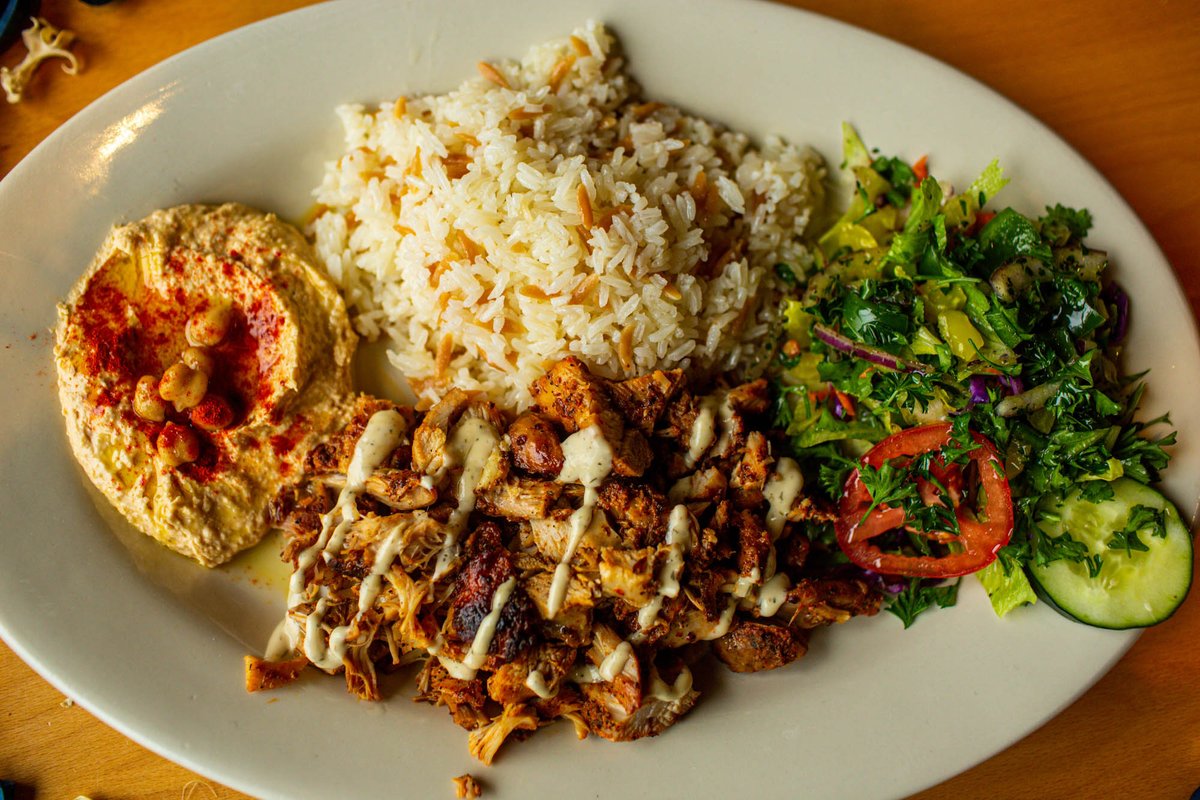 Hungry? Stop in and try our Chicken Kebab Plate! ...