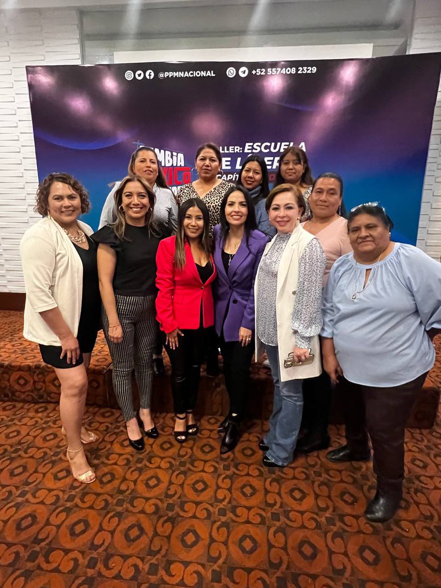 mujerespan_mx's tweet photo. La Gira Nacional de Capacitaciones PPM continúa en #Hidalgo. Seguimos trabajando en equipo y en unidad; tenemos claro que la constante capacitación seguirá impulsando el desarrollo y liderazgo político de las mujeres, pero también… 1/2 https://t.co/hgsoT28uCT