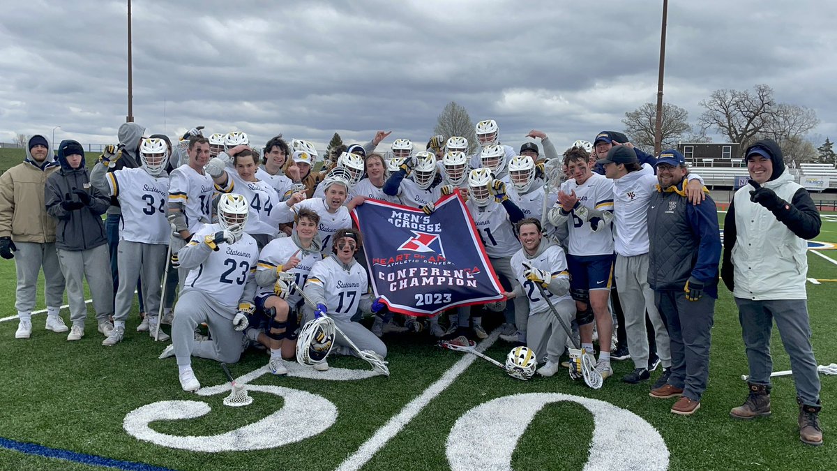 The Statesmen are the first-ever Heart of America Athletic Conference Men’s Lacrosse Conference Champions!