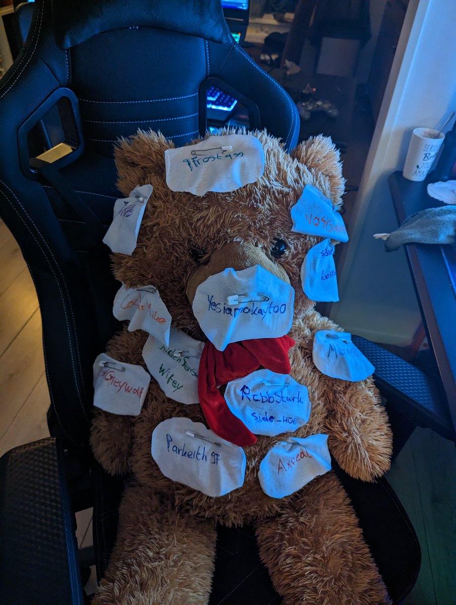 StrayVixx's tweet photo. Fred has been violated by amazing people giving donos!
I cant thank you guys enough for today! ❤️❤️

(Fred was unharmed and everything was consented, i promise) https://t.co/1NovOddf2a