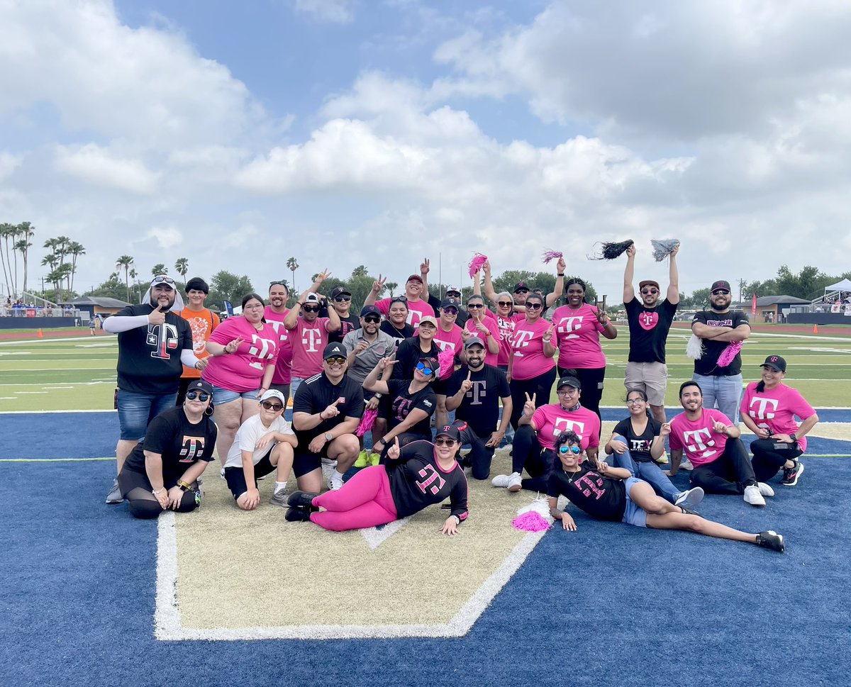 DrewAmbriz's tweet photo. So proud of our Accessibility Community at T-Mobile ERG Co-Leads,members &amp; Volunteers supporting SpecialOlympics2023 retail &amp; care united We must always serve the communities we live in and support! The smiles, excitement of all participants filled our hearts! @tjtscgkt @Aejaz_H https://t.co/GlU9iLR9E0