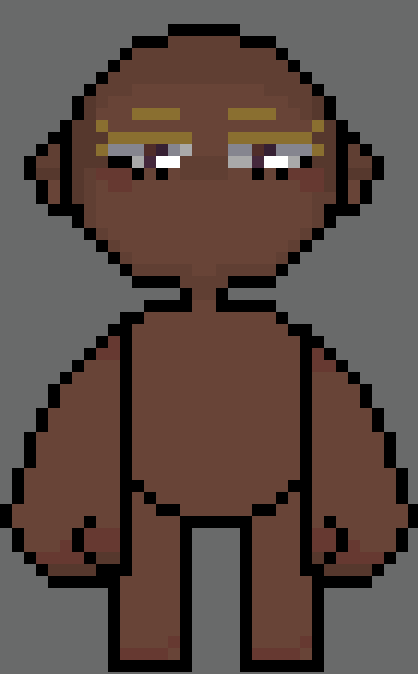 Rottiedaworm's tweet photo. im undecided with the sprite style i am thinking of having a sprite that's customizable but i want the player to be able to choose outfits that are visible and not too tiny https://t.co/C6YkJSOcX0