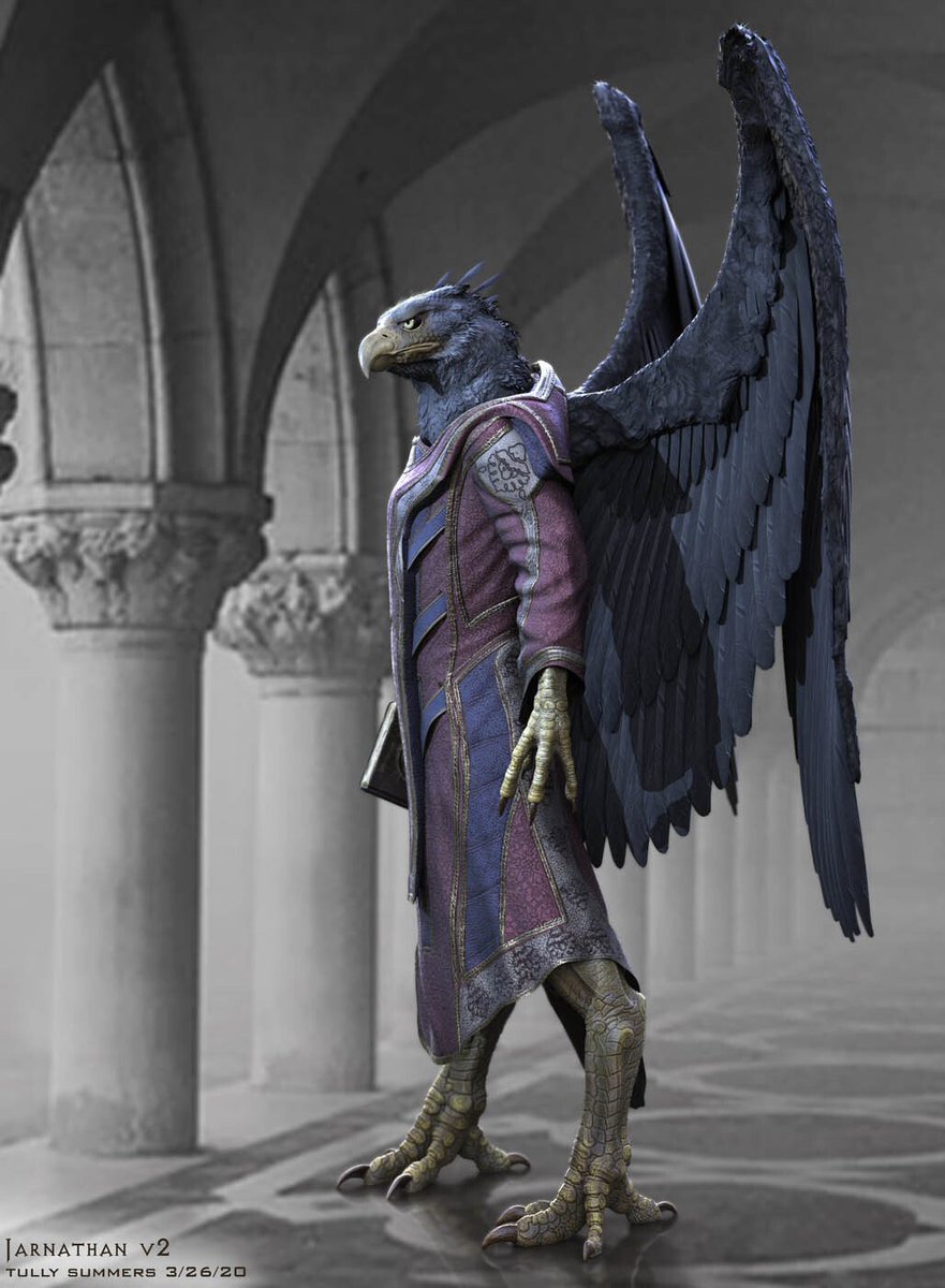 Tully_Summers's tweet photo. My Jarnathan design for Dungeons and Dragons: Honor amongst Thieves. Great to see Legacy translate this into an amazing practical suit! https://t.co/h5Qq6E2cpX