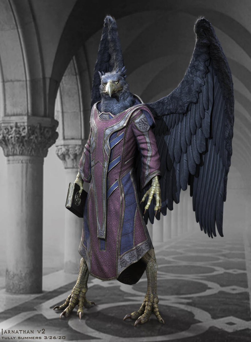 Tully_Summers's tweet photo. My Jarnathan design for Dungeons and Dragons: Honor amongst Thieves. Great to see Legacy translate this into an amazing practical suit! https://t.co/h5Qq6E2cpX