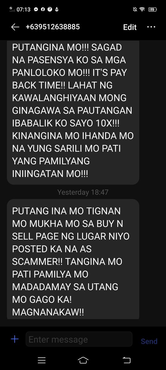 AprilroseK95343's tweet photo. @WinGatchalian74 Panawagan  sa aming mga mahal na SENADOR! Kami po ay matagal ng nag titiis sa mga mapang abusongillegal na OLA.  Sana mapansin ninyo kami!!
#NoToUnfairDebtCollectionPractices
#CancelOnlineLendingApps
#FightOnlineLoanSharks
#IStandAgainstIllegalOLA
#SenateHearingLoanSharkVictims https://t.co/Y7W5vFDwE9