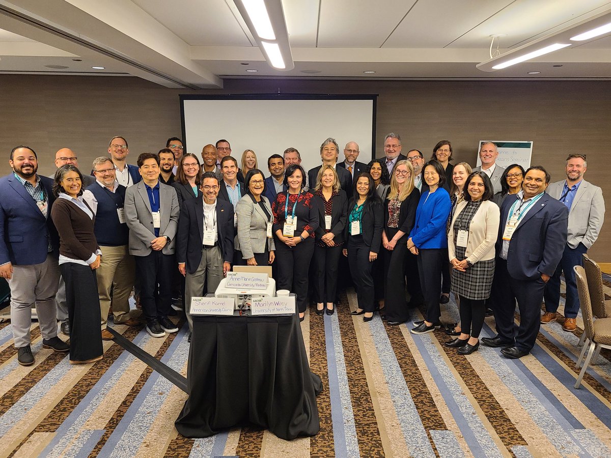 AssudaniR's tweet photo. An amazing 2 day AACSB session with new business deans. Thank you to the facilitators Tanuja Singh, Ed Grier &amp; Wanda Costen, to the guest panelists, to Lori Castellano and to my fellow business deans.
#ndsaacsb2023
@AACSB https://t.co/MO4VXVZjQE