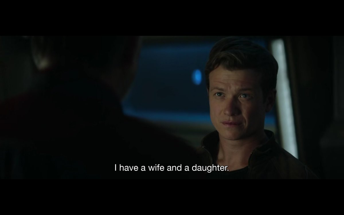 Whatever3459's tweet photo. People keep saying #StarTrekPicard forgot about Kestra or erased her or whatever, but no, they didn't. Riker and Deanna just didn't say where she was in the last episodes but they mentioned her by name or as their daughter multiple times throughout the season. https://t.co/jC9FIkLTxm