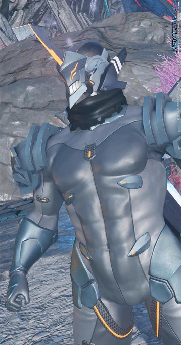 作っておいてなんだけど何かのキャラに似てる気がするんだよなぁ...#PSO2NGS 