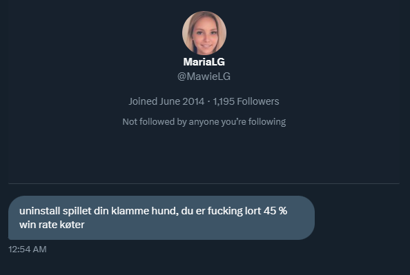 Hader bare når jeg taber i aram.. :( @MawieLG