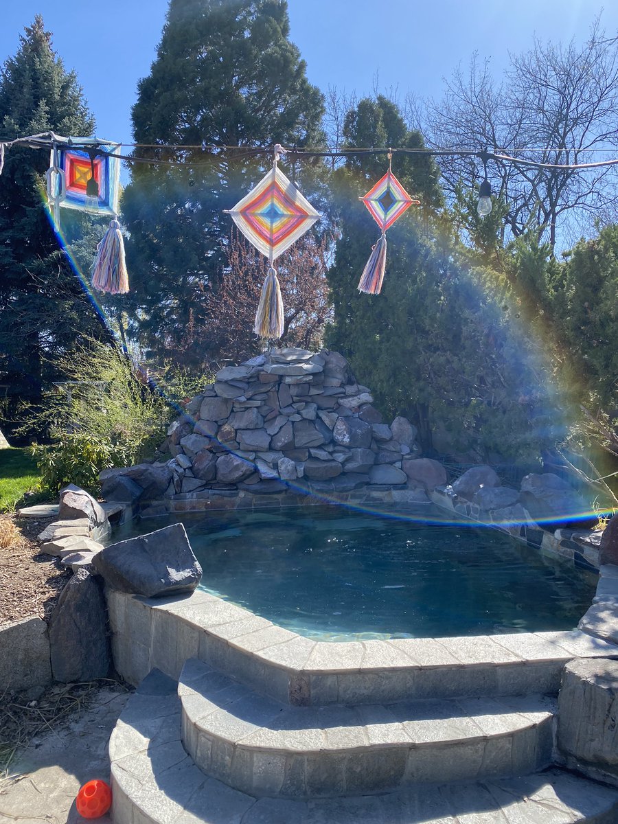 Wow! I really lucked out on this bike tour by @paleomedia at #sej2023. Visited sacred Indigenous land, saw and learned about Boise’s geothermal network, and got to go in a resident’s backyard hot tub fed by the network!