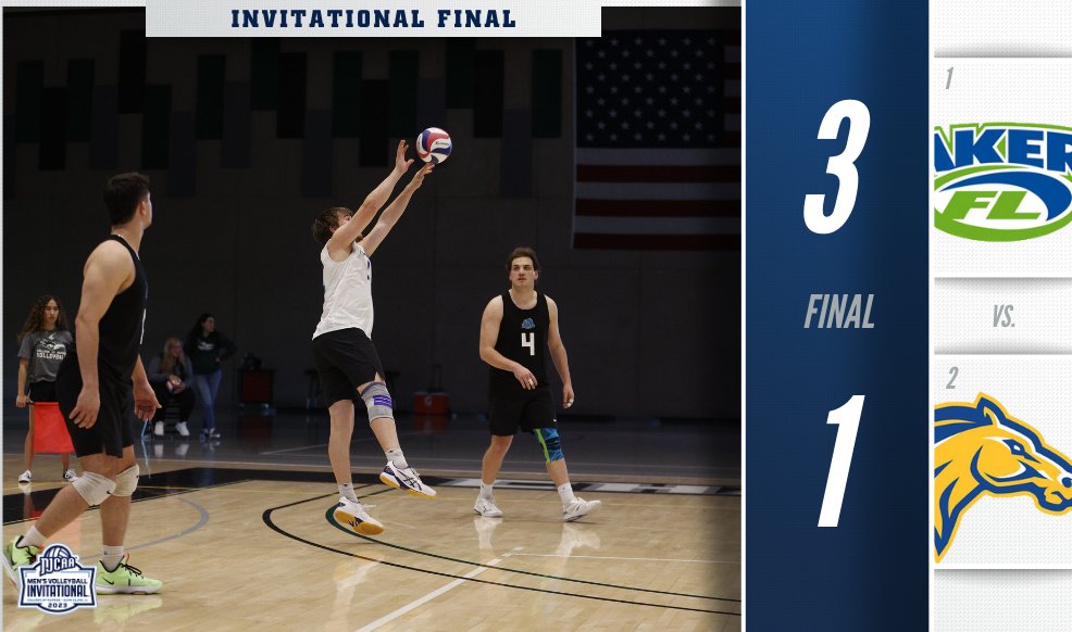 🚨 Lakers win the Invitational!

Finger Lakes is the 2023 #NJCAAVolleyball Men's Invitational Champions! The Lakers defeat Monroe in four sets to claim the Invitational!

njcaa.org/championships/…