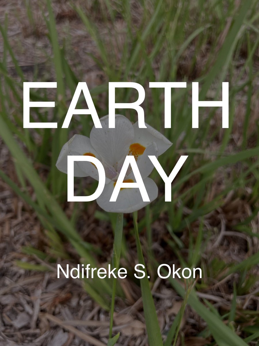 HAPPY EARTH DAY!

#EarthDay #NdifrekeSylvanusOkon #NdifrekeOkon #volunteer #environment #protecttheearth