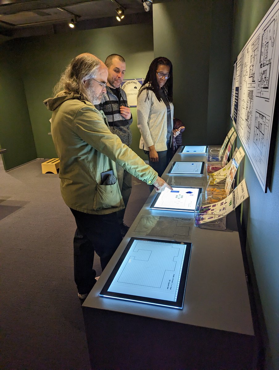 joebernux's tweet photo. We had a little #UXHH designers field trip to "From the Ground Up: Black Architects and Designers" at @MOHAI today. Thanks for organizing, @berkun. https://t.co/jxDTJSLz3C
