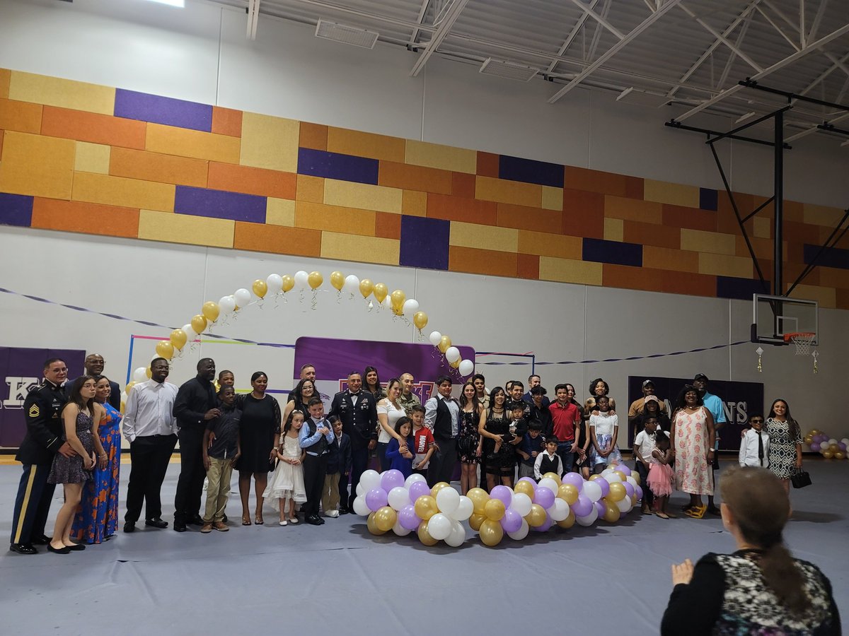 1st Military Ball with the Eastlake feeder pattern! We had a Great time with Great people!! Thank you for joining us! 💜 @AArriola_EHS @AGuerrero_HHES @BBurnette_DSSE @BMorales_DWS @Corral_MRE @erios__BNES