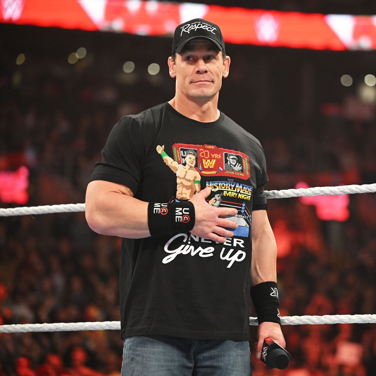 WWE's tweet photo. 🏆 16-time Champ
❤️ Record-setting amount of wishes granted with @MakeAWish
🇺🇸 5-time #USChampion 
👉 2-time #RoyalRumble Winner
🤝 4-time Tag Team Champion
💰 2012 Mr. Money in the Bank

Happy Birthday to the GOAT @JohnCena! https://t.co/iSUz3UCmKd
