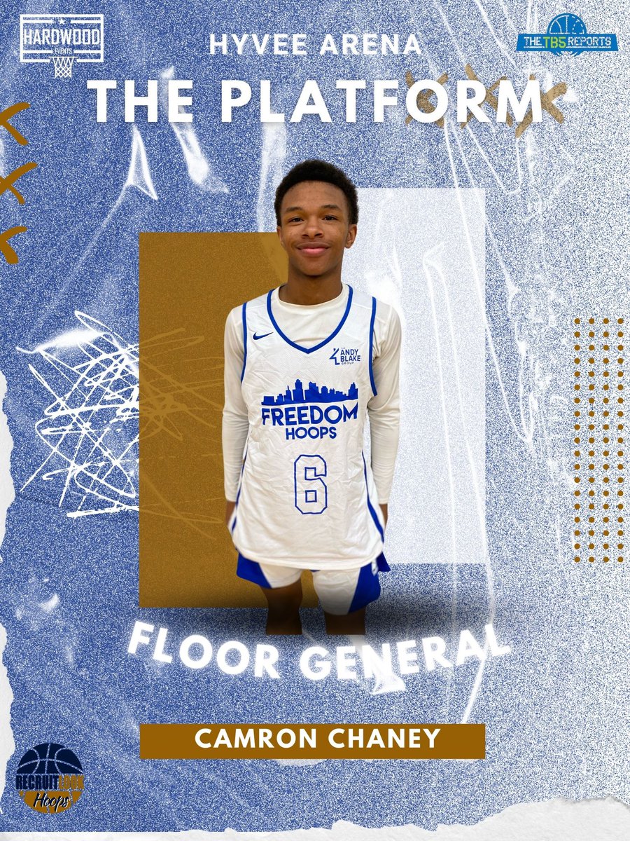 ⚡️Floor General⚡️

Camron Chaney, 5’11 ‘26, Freedom Hoops 15U is a shifty PG that uses a quick handle to get the advantage and kick to an open teammate or playmake. Knocked down a couple 3s and looked to create all game.