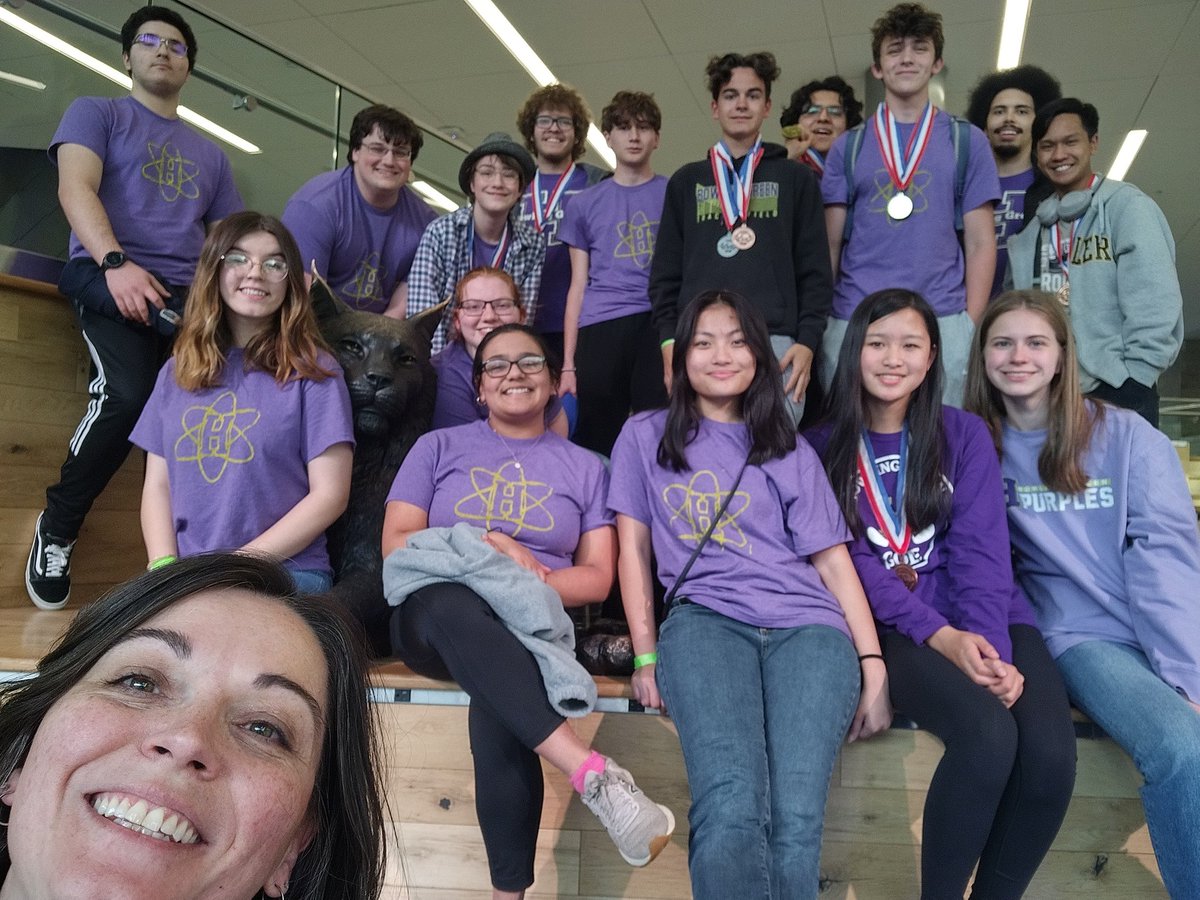 Fun day with a great group of students! A whole lot of hard work and effort..very proud of everyone! #kyscienceolympiad <a href="/BGHSPurplesNews/">The Purple Spirit</a>