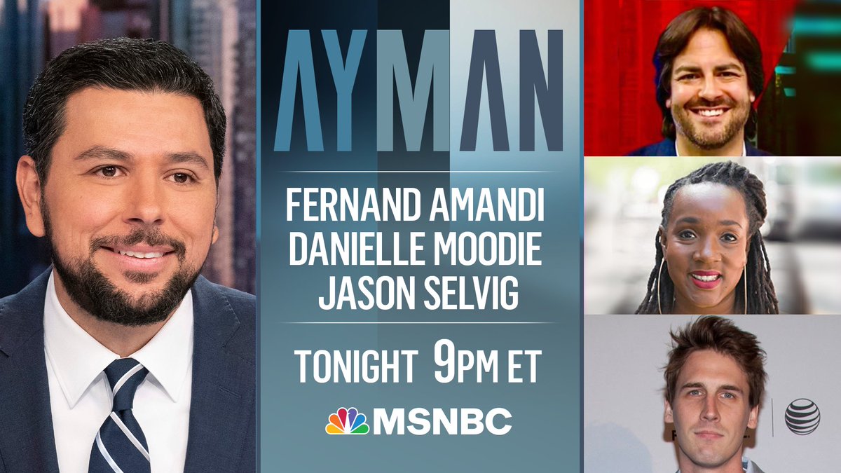 AymanMSNBC's tweet photo. TONIGHT ON AYMAN: Our #SaturdayNightPanel, @AmandiOnAir, @DeeTwoCents and @jasonselvig, on how the GOP just isn't that into Gov. Ron DeSantis. https://t.co/kxY9kciy5a
