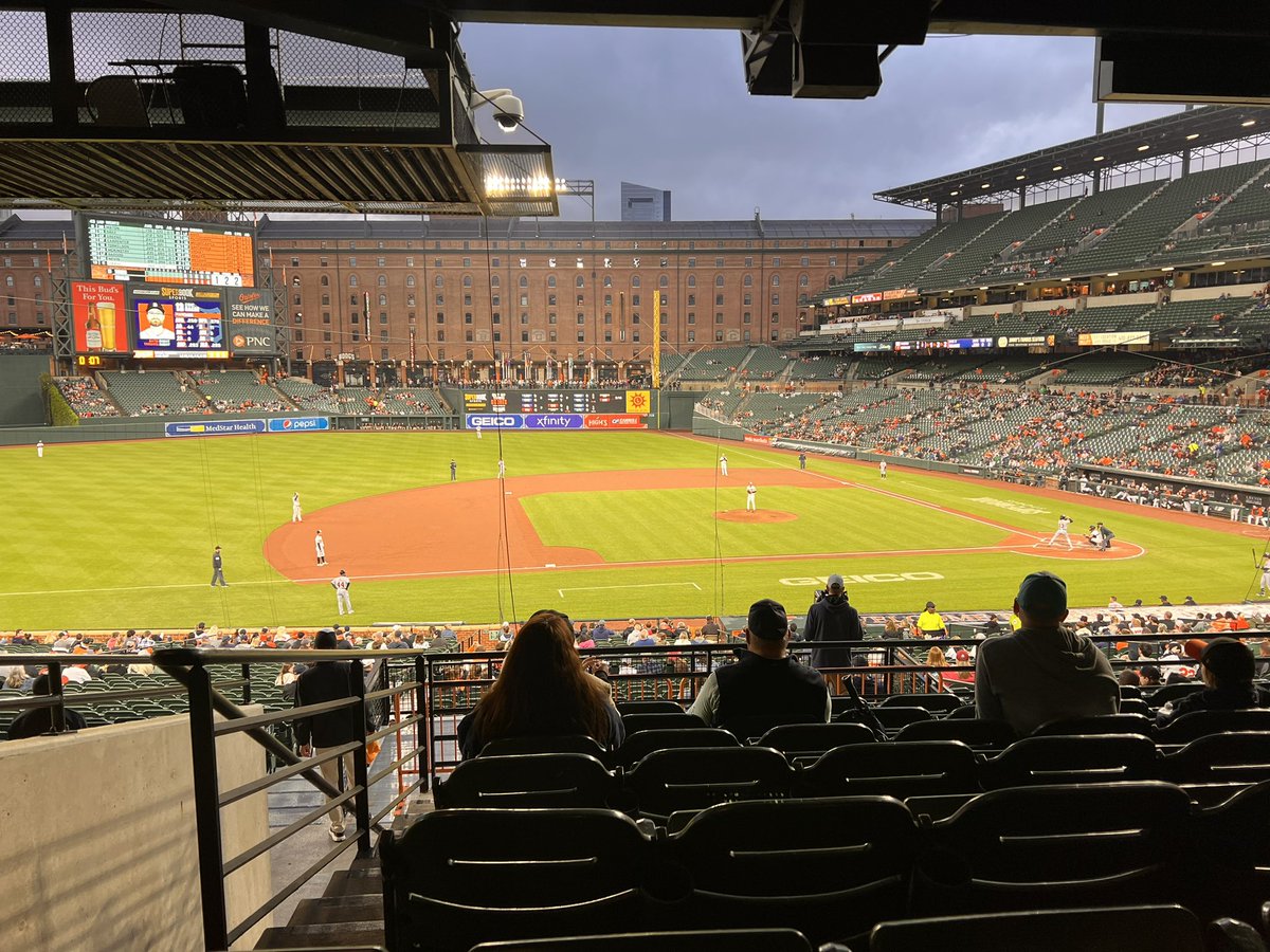 MLSist's tweet image. First time at Camden Yards after 16 years in DC. What a gem. Puts Nats Park to shame.