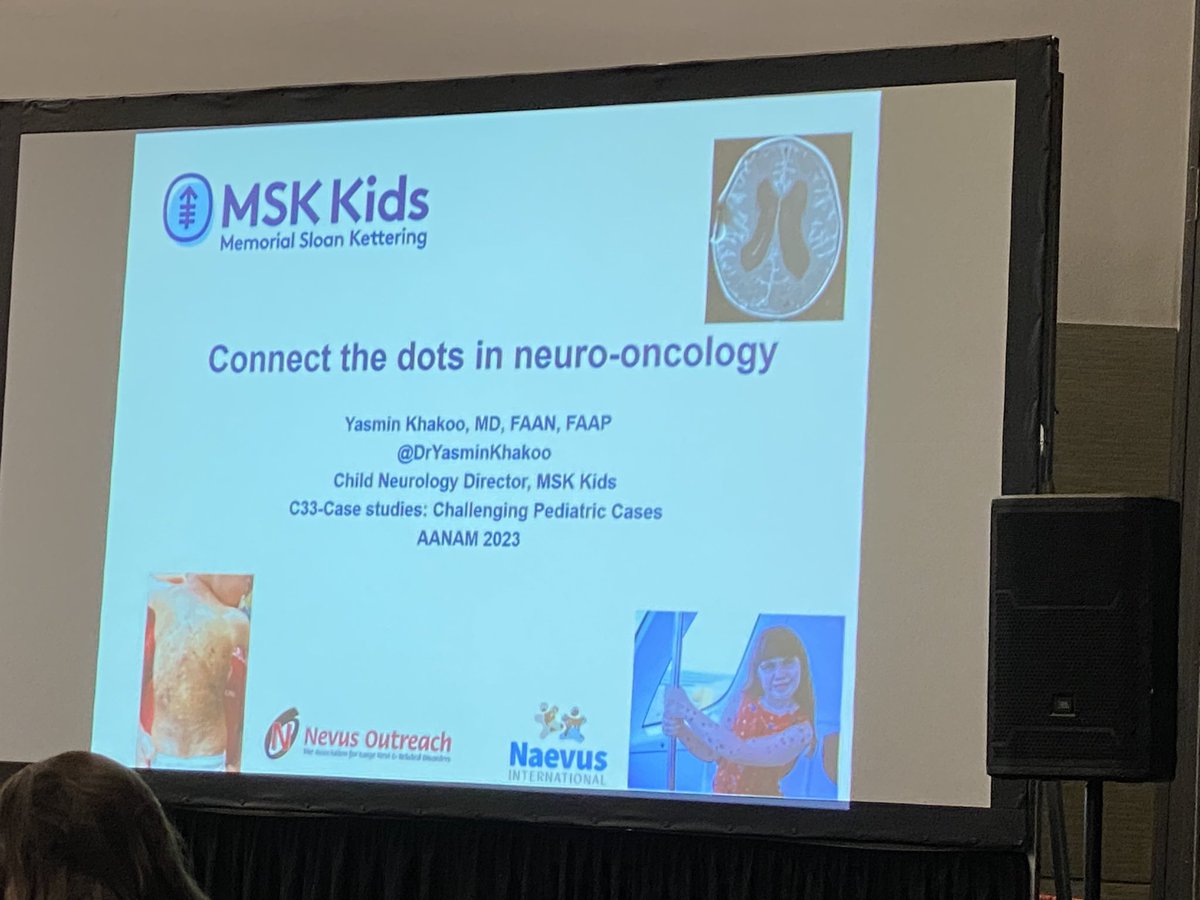 The brilliant <a href="/DrYasminKhakoo/">Follow me @DrYasminKhakoo.bsky.social (she/hers)</a>, speaking right now, sharing her wisdom in connecting the dots in neuro-oncology!🧠🤓<a href="/AANmember/">American Academy of Neurology</a> #AANAM2023 
#NeurologyLeadership
#WomenInMedicine <a href="/MSKCancerCenter/">Memorial Sloan Kettering Cancer Center</a>