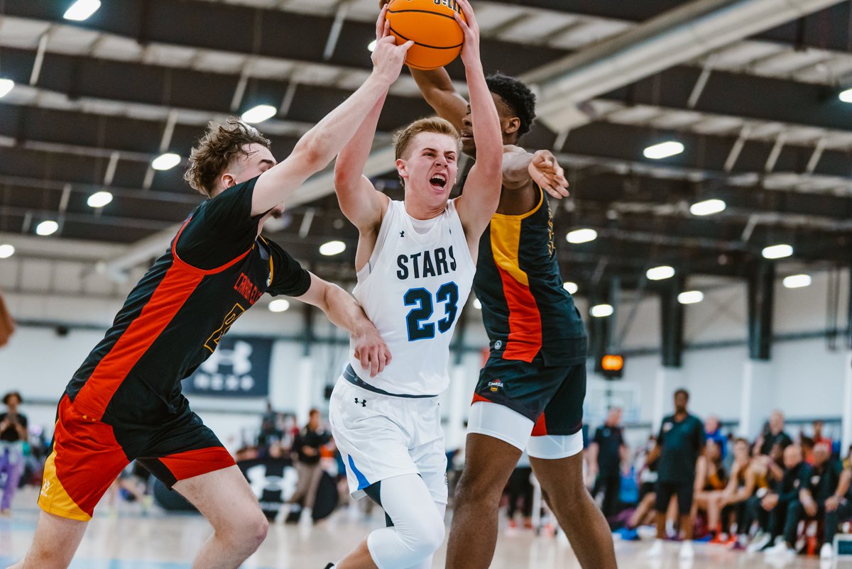 _mountainstars's tweet photo. UAA Session I highlights for @_mountainstars 17U squad on Day 2: Hunter Schenck (№ 3) 24pts w/6 3’s made, Dutch Dowdell (№ 12) 10pts all in 2nd half, LaDavian King (№ 1) 13pts Ast, Hunter Hansen (№ 23) 14pts, Aly Tounkara (№ 45) 4pts 3blks 9rebs in close lose 81-77 in 3rd UAA game