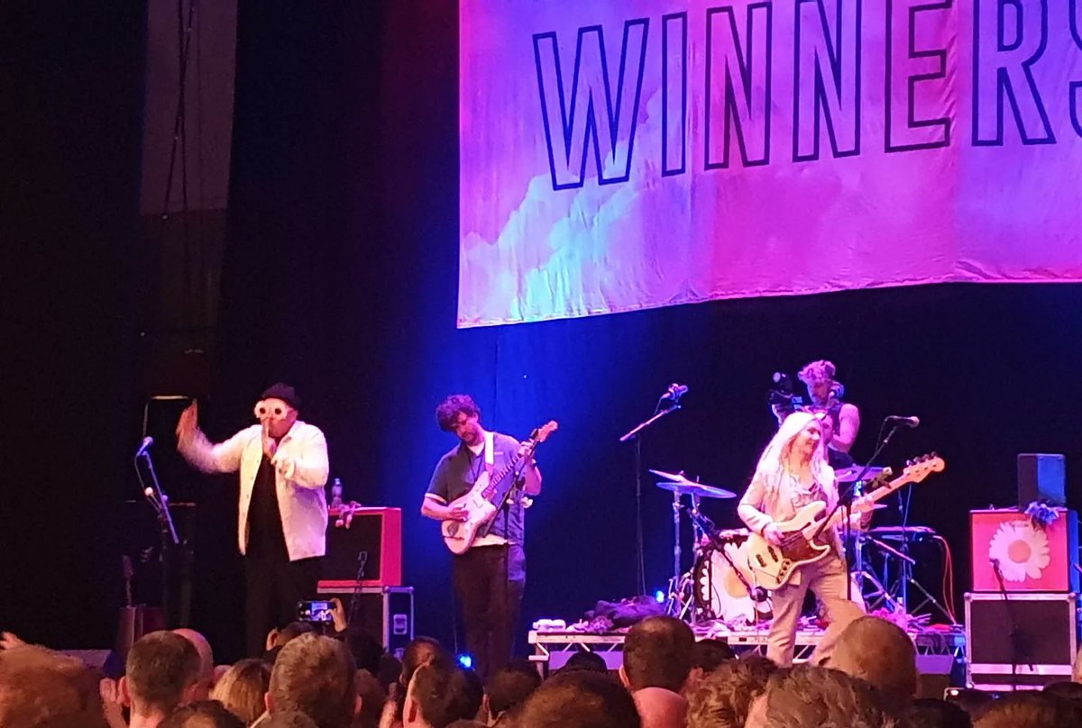 teestop's tweet photo. How feckin amazing are The @LotteryWinners Outstanding live band!! What a night - Thank You!! Where did that voice come from Rob!! #GetUpAndStartAgain #Number1Album https://t.co/OyNgRztpx9